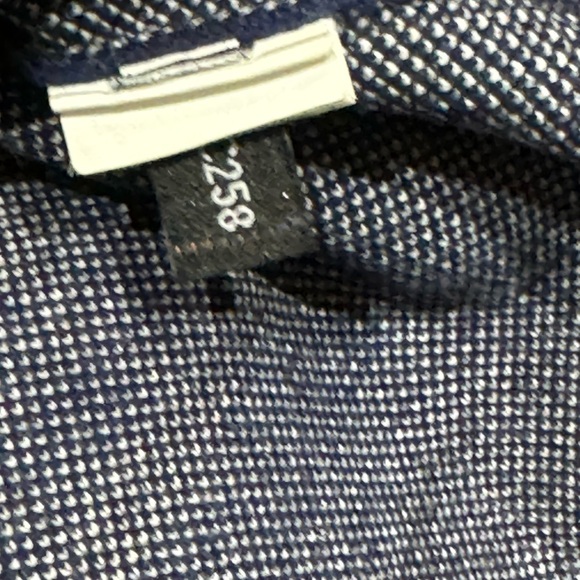 Kate Spade Sz M knit sheath dress blue black white floral Classic Preppy Boho - Picture 4 of 4